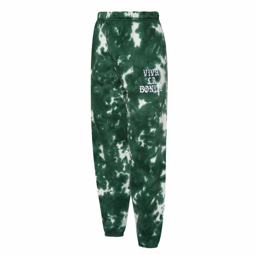 VIVA LA BONITA - FOOTLOCKER - Tie Dye Joggers - Forest Green